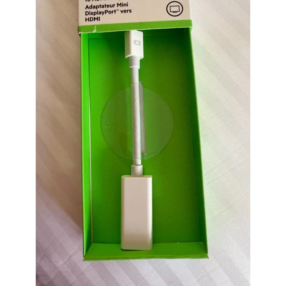 Belkin 4K Mini DisplayPort to HDMI Adapter F2CD078dsAPL Macbook Open Box
